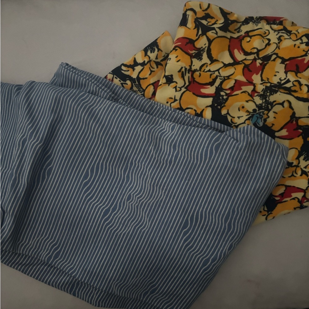 Striped Blue Kids Bottoms